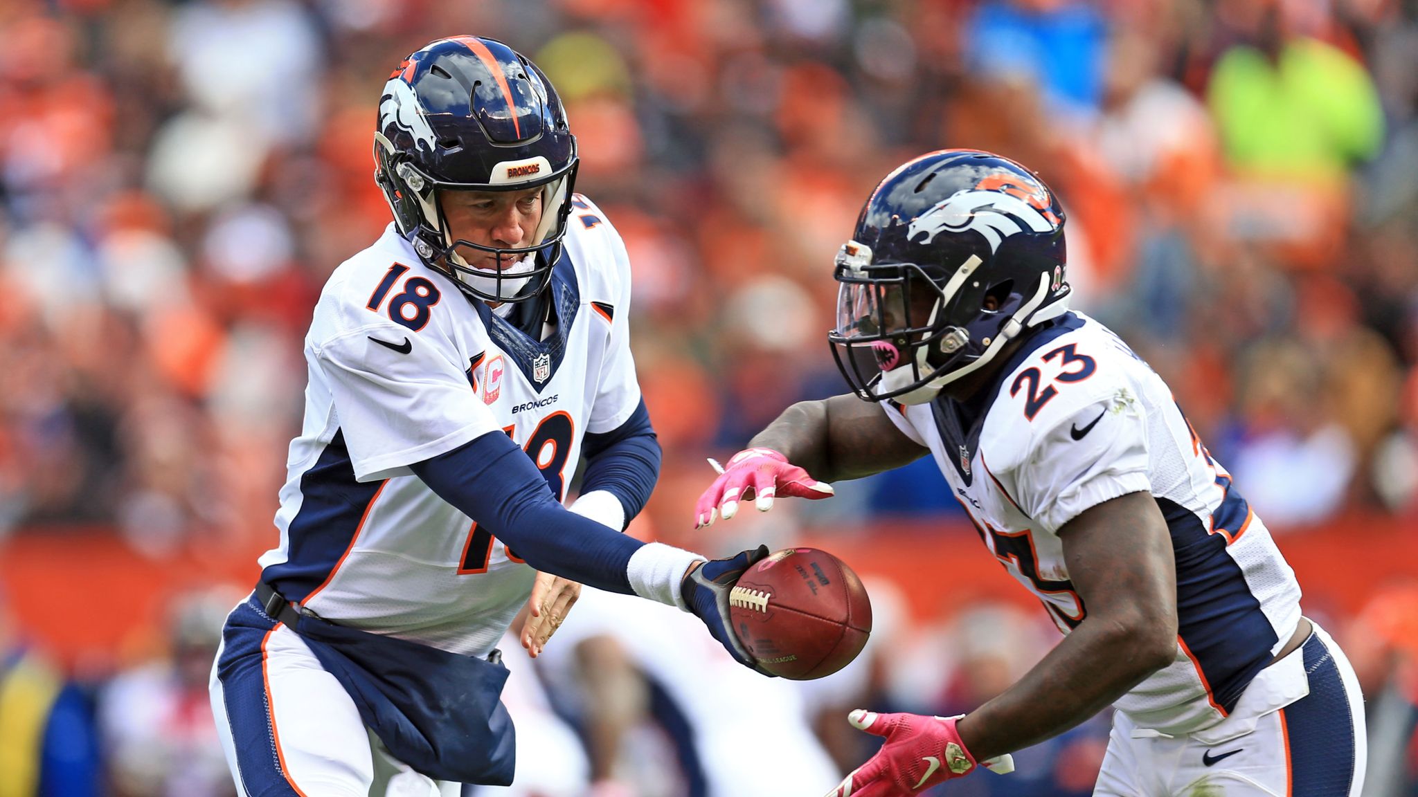 Ronnie Hillman tweets support of Peyton Manning