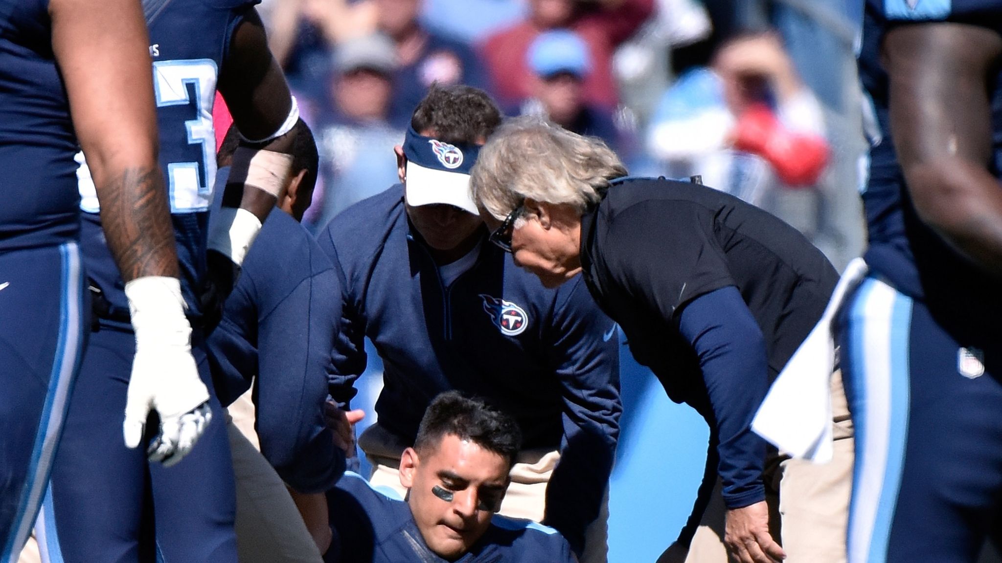 Tennessee Titans confirm Marcus Mariota has sprained left MCL, NFL News