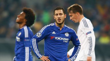 Eden Hazard made no tackles and just one clearance in 90 minutes
