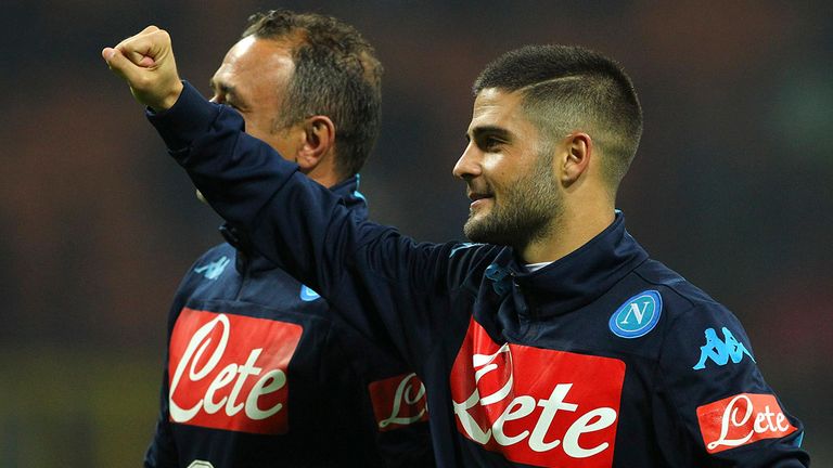 Lorenzo Insigne scored the opener for Napoli