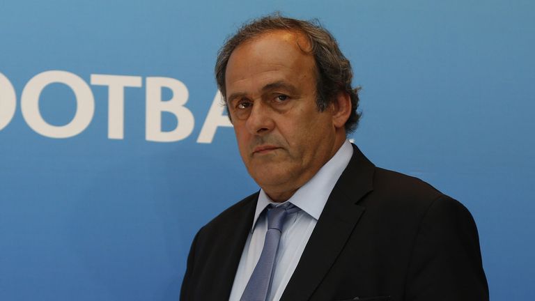 Platini was UEFA president between 2007 and 2015