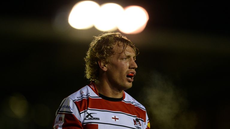 Billy Twelvetrees had a fine night for Gloucester at Kingston Park