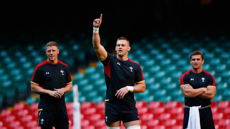 Dan Lydiate missed training but will line up against Italy