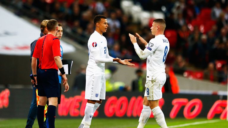 Dele Alli made his England debut against Estonia