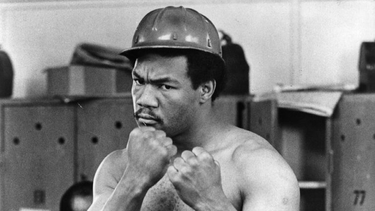 George Foreman used to let his fists do the talking