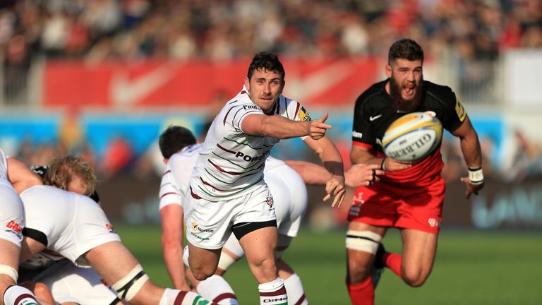 Brendan McKibbin sets up another London Irish attack