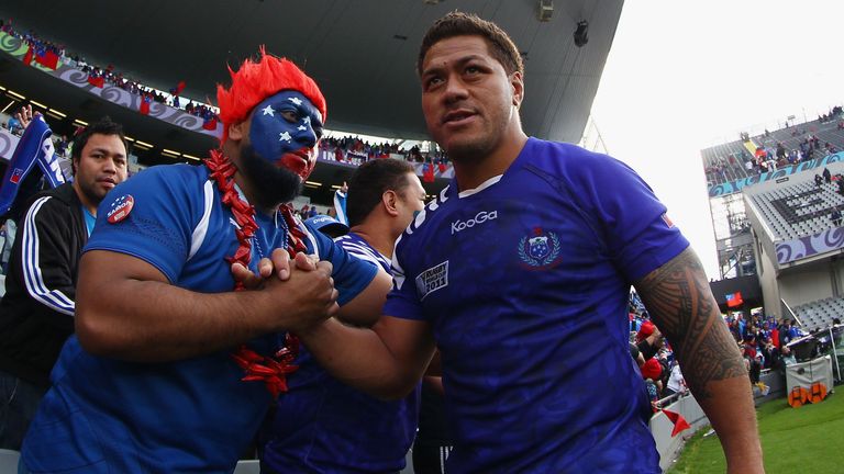 Mahonri Schwalger has been criticial of the way Samoan rugby is run. 