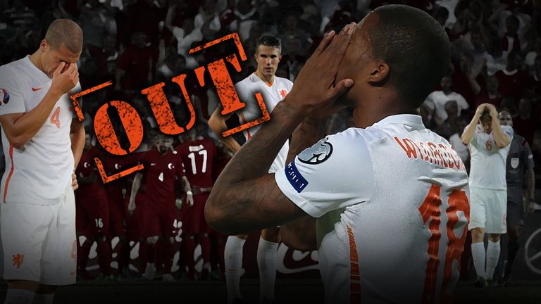 Netherlands have failed to qualify for Euro 2016 after a disastrous campaign