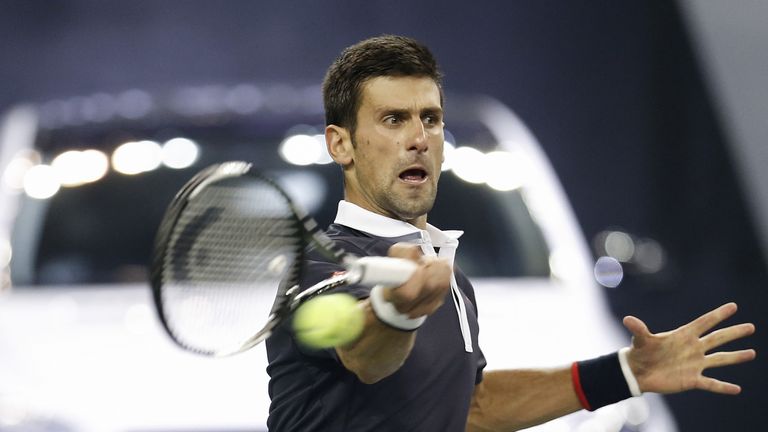 Novak Djokovic and Rafael Nadal won at the Shanghai Rolex ...