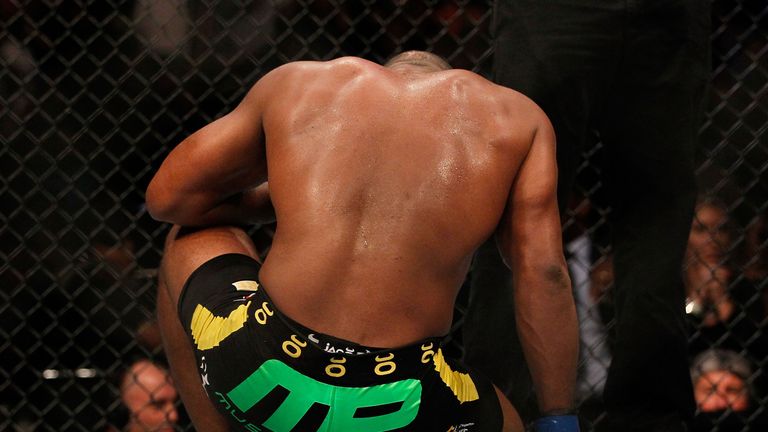Rashad Evans' return wasn't a happy one