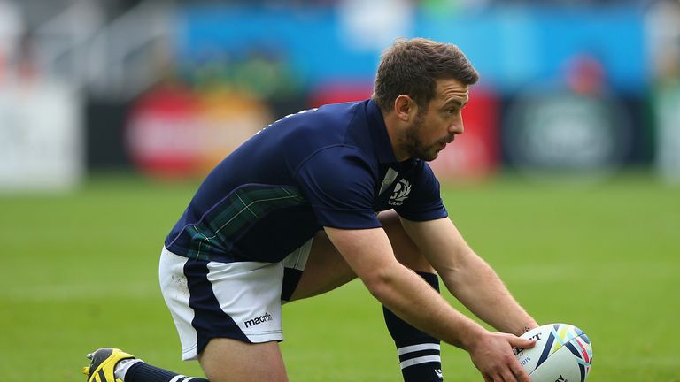 Laidlaw's precision from the tee gave Scotland the lead for the first time