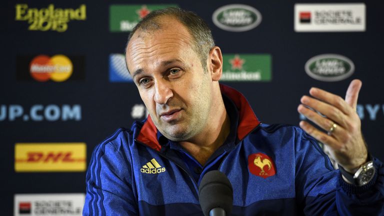 France's head coach Philippe Saint Andre steps down after the World Cup