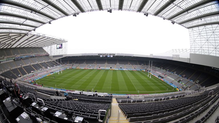 HMRC officers raided St James' Park at 6.30am on Wednesday
