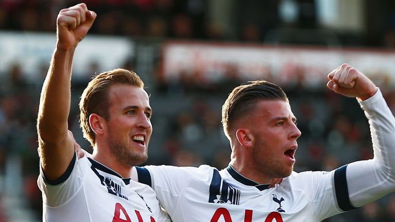 Alderweireld helped set up Harry Kane in the 5-1 win over Bournemouth on Sunday
