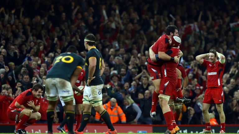 Wales beat South Africa last time the two sides took to the field