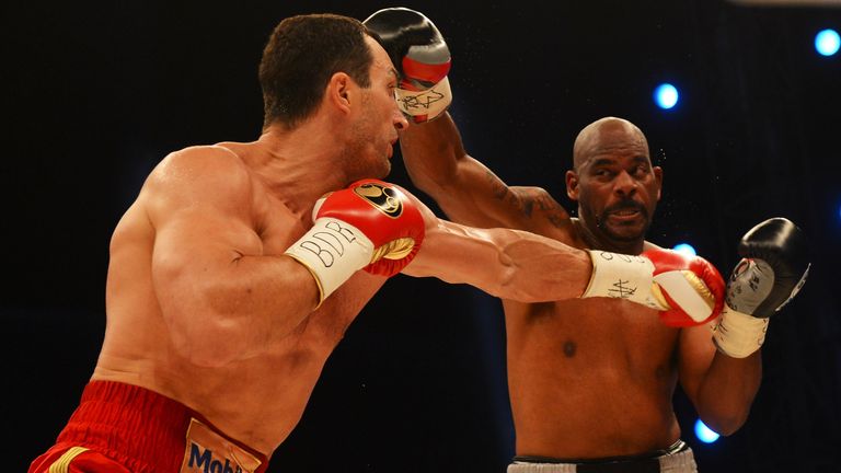 Tony Thompson (right) is hoping for a third crack at Wladimir Klitschko