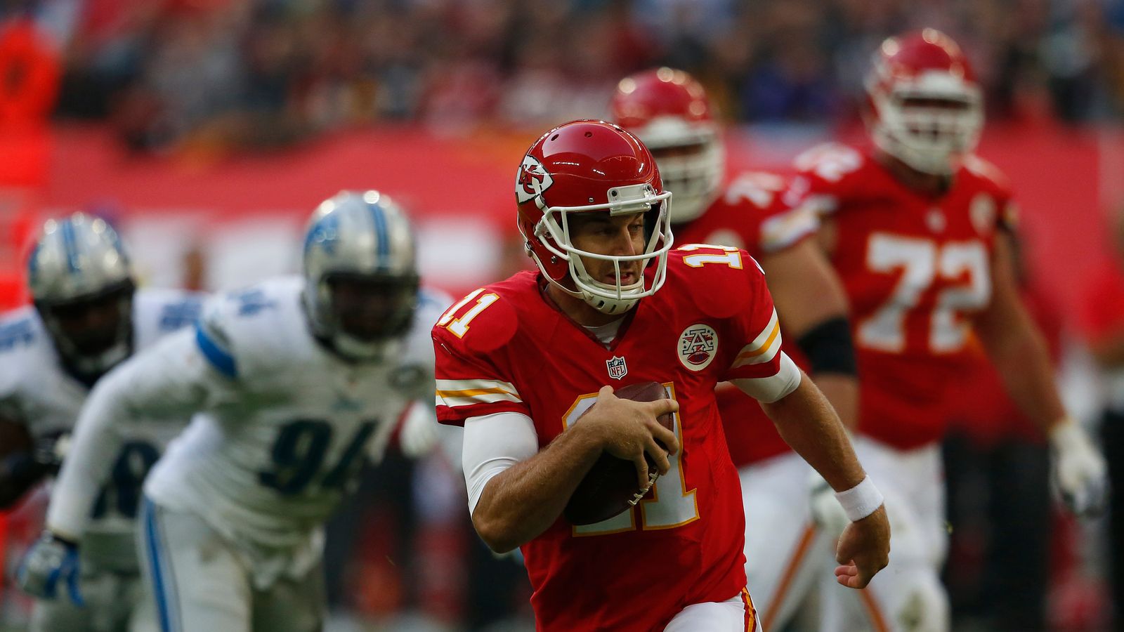 NFL: De'Antony Thomas runs in Chiefs touchdown against Detroit