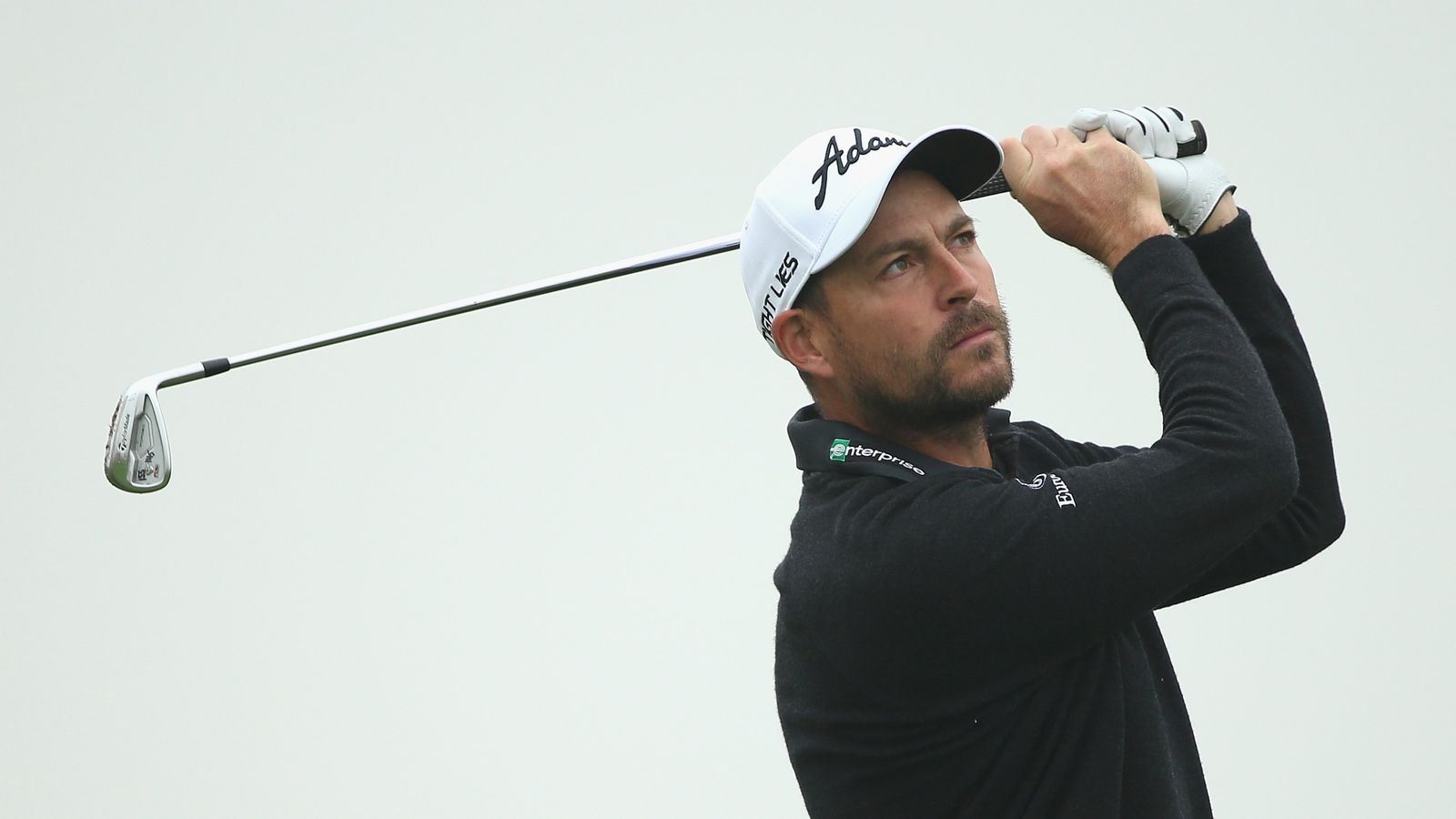 David Howell millimetres away from an ace at the BMW Masters Golf