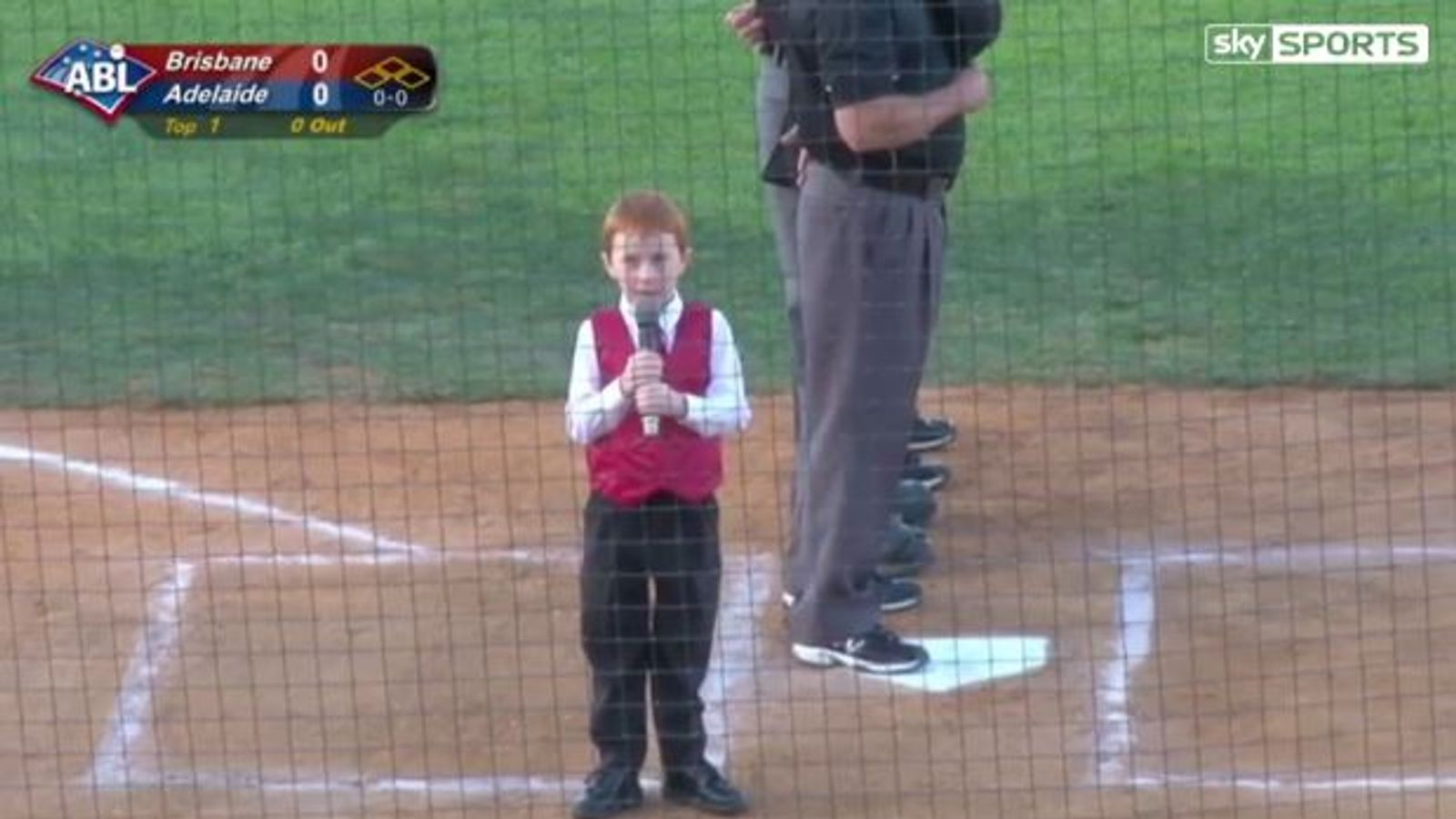 Hiccups hamper boy at baseball game in Australia Baseball News Sky