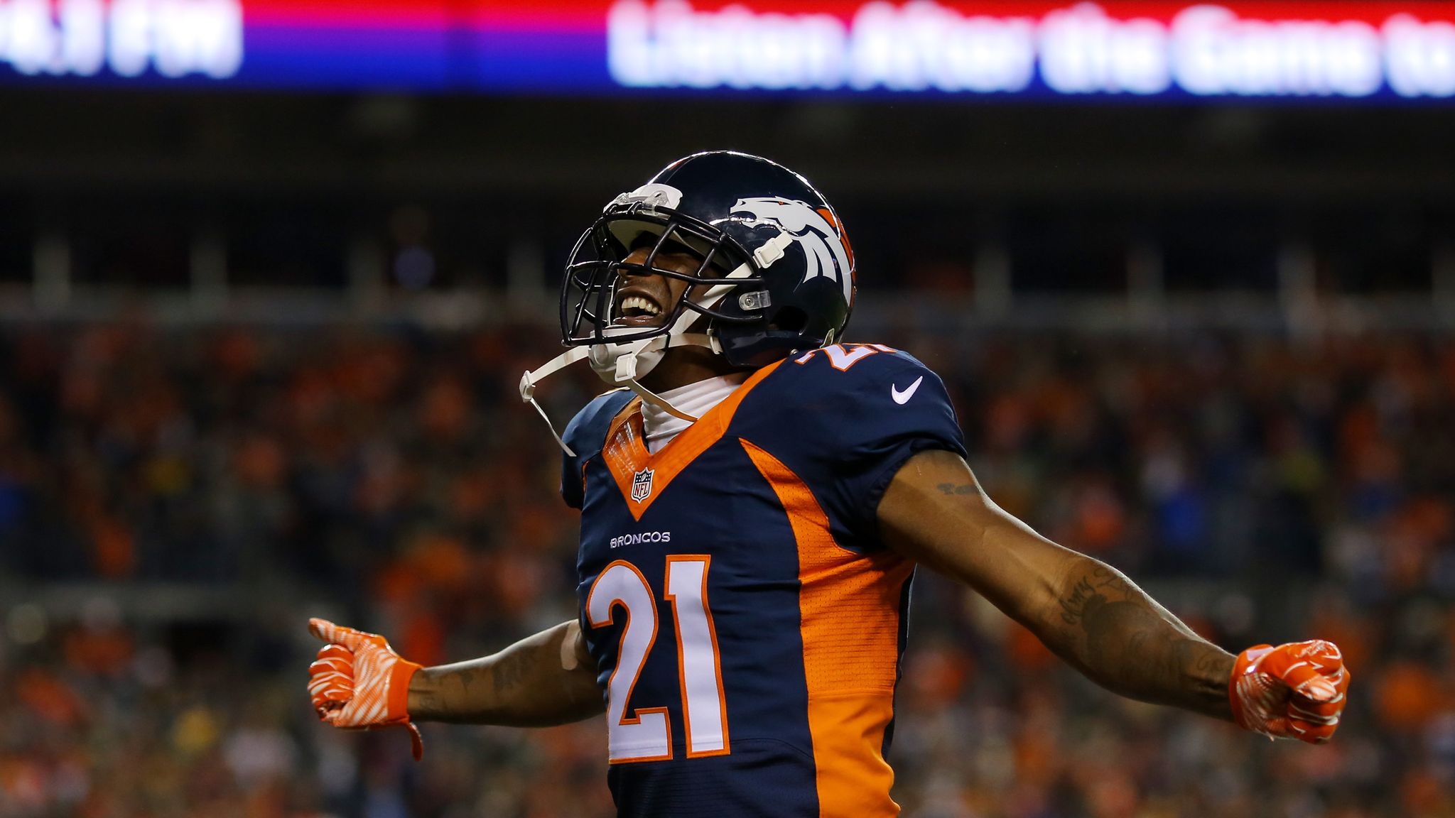 Denver Broncos' DeMarcus Ware flew with Aqib Talib the day he