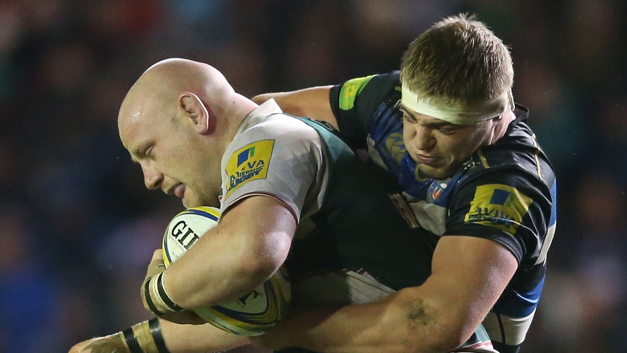 Dan Cole of Leicester Tigers during the Gallagher Premiership