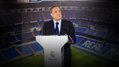 Real Madrid president Florentino Perez has spent 1.2billion euros on transfers