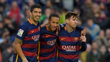 Arsenal are set to face Luis Suarez, Neymar and Lionel Messi in the last 16