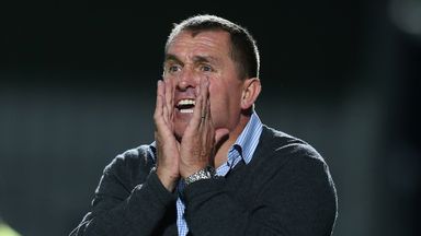 Image of Martin Allen: Pleased with Sam Muggleton's progress