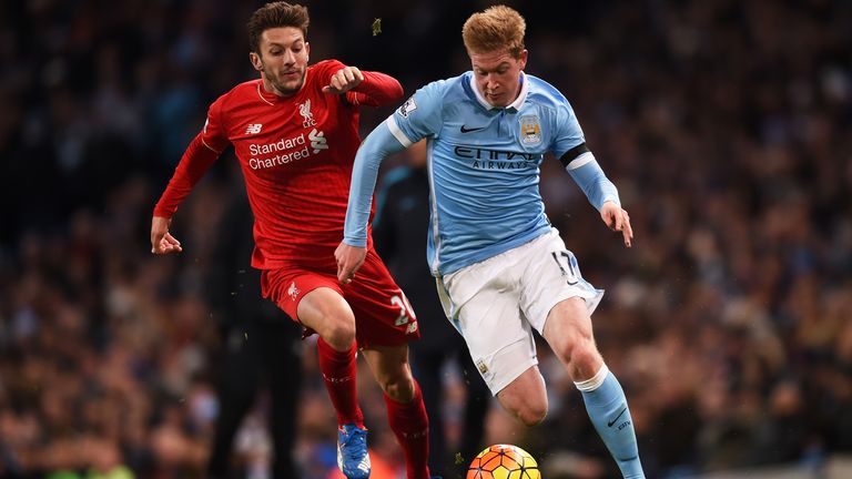 Adam Lallana's (left) return from a long injury layoff boosts Liverpool attacking options
