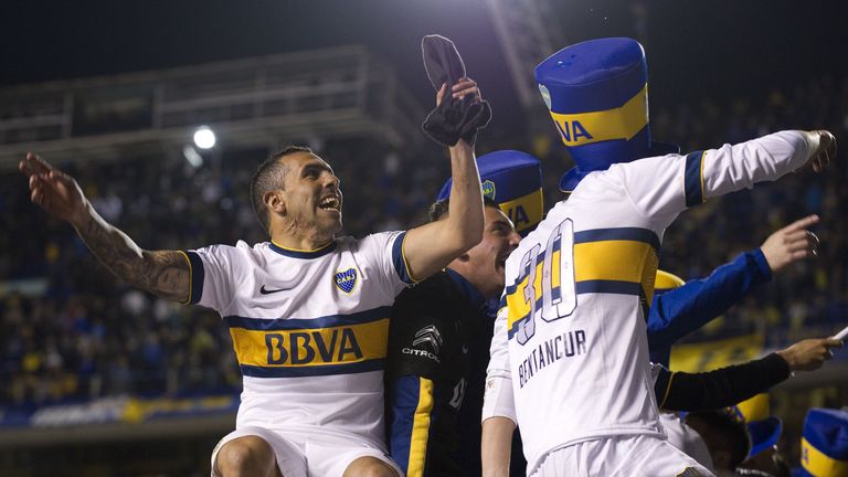 Catrlos Tevez's Boca Juniors are one of the many clubs who use Wyscout
