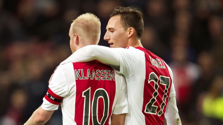 Ajax put five past Heerenveen to stay top of the table