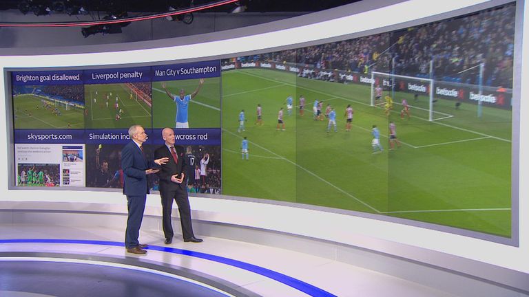 Former referee Dermot Gallagher joined Rob Wotton on Ref Watch
