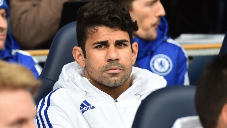 Diego Costa has struggled for form at Chelsea this season