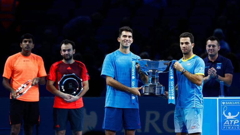 Jean Julien Rojer And Horia Tecau Win Atp World Tour Finals Doubles Title Tennis News Sky Sports