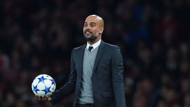 Pep Guardiola has been linked with a move to England