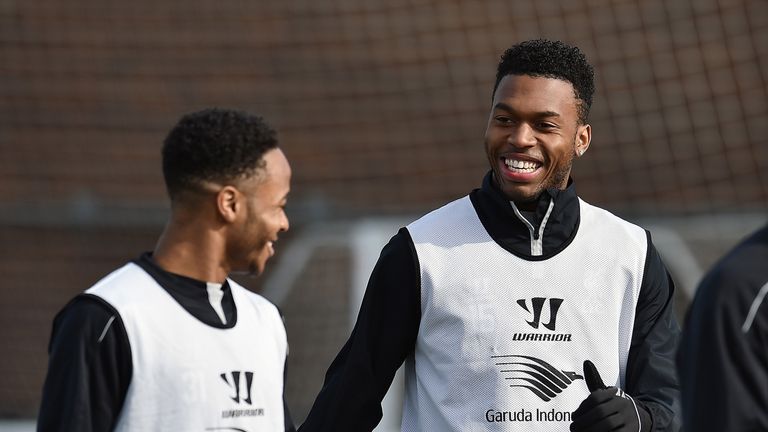 Daniel Sturridge says he remains friends with former team-mate Raheem Sterling