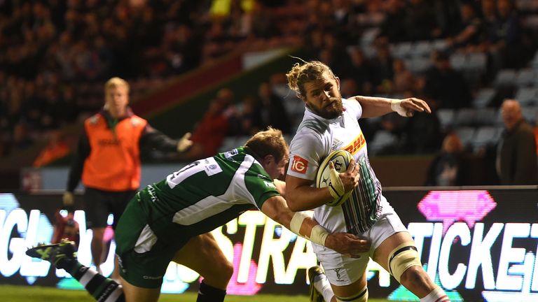 Luke Wallace returns for Quins against London Irish