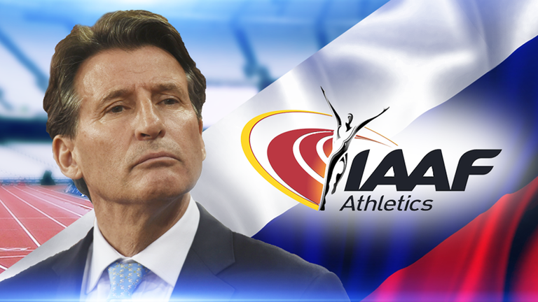IAAF president Lord Sebastian Coe is under fire after allegations of corruption in athletics