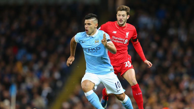 Sergio Aguero is back for Man City, and scored in the 4-1 defeat by Liverpool