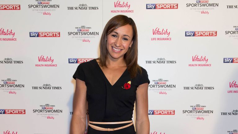 Jessica Ennis won the Sportswoman of the Year Award