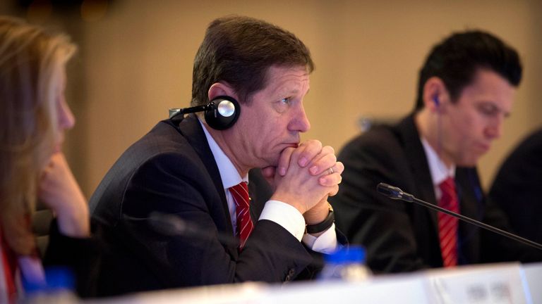 Russia's Olympic Committee  president Alexander Zhukov.