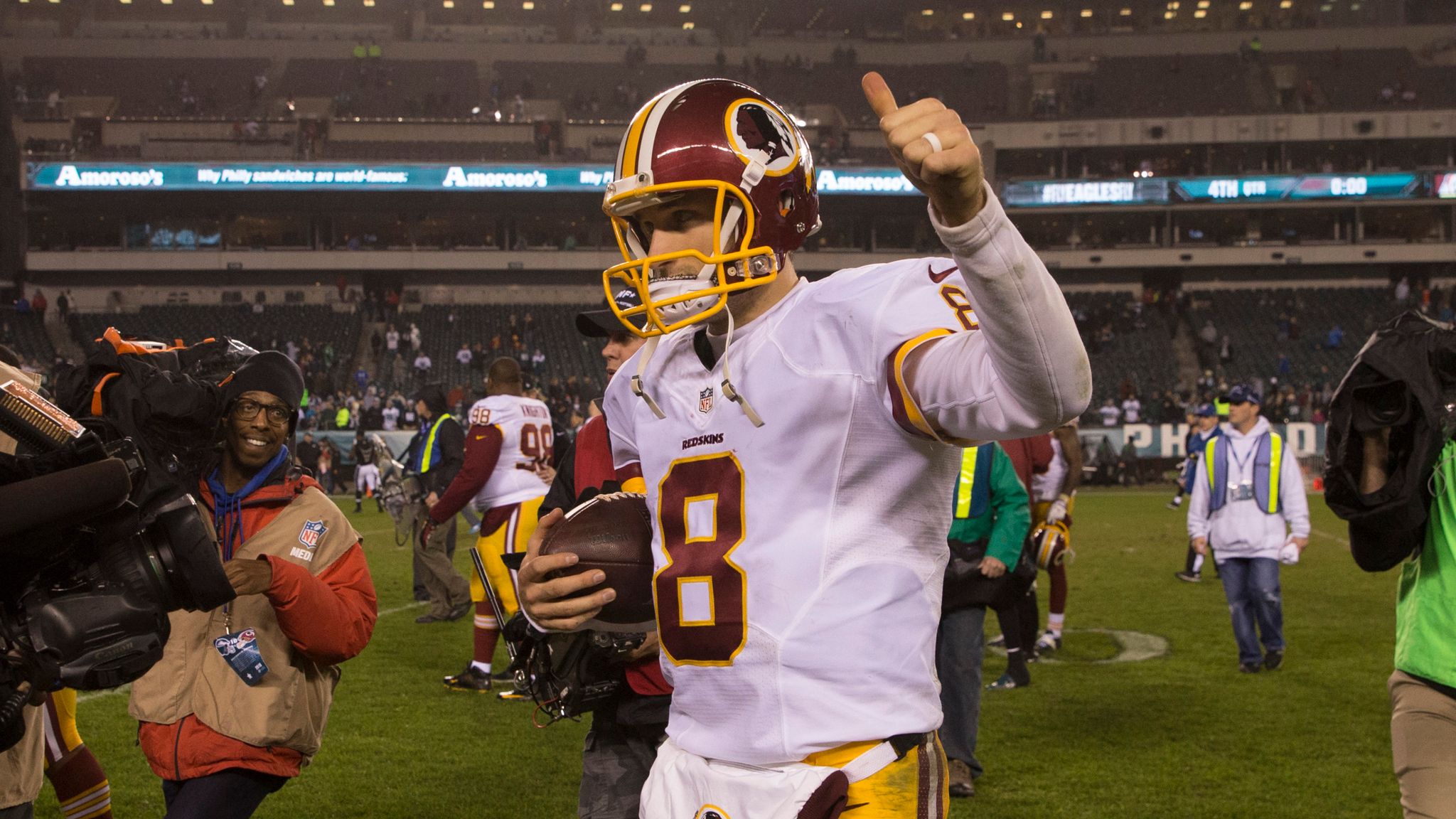 Kirk Cousins leads Redskins to playoff berth with win over Eagles