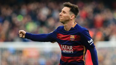Lionel Messi scored his 300th La Liga goal for Barcelona on Wednesday