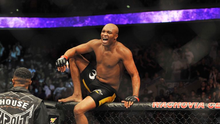 Anderson Silva will fight England's Michael Bisping when the UFC returns to London