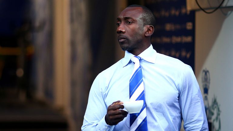 QPR manger Jimmy Floyd Hasselbaink is looking for his first win as boss