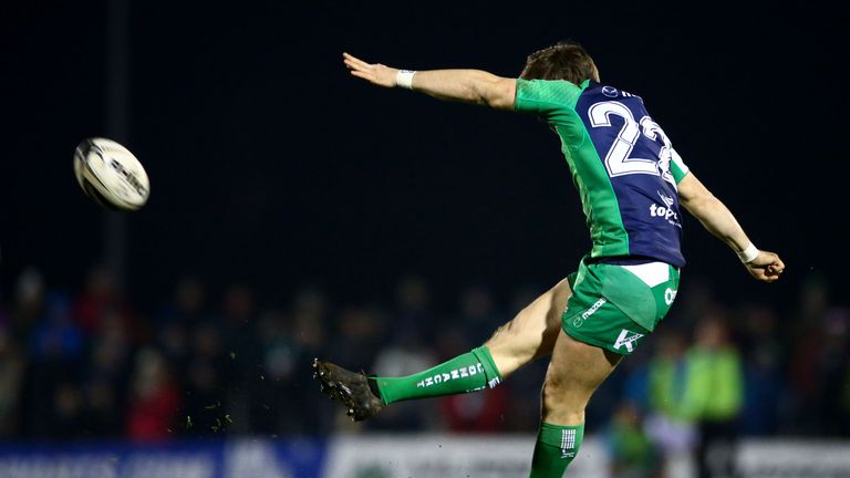 AJ MacGinty kicked Connacht's only points of the match.