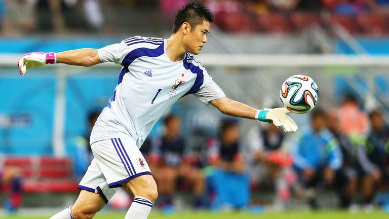 Japan goalkeeper Eiji Kawashima played in the 2010 and 2014 World Cup