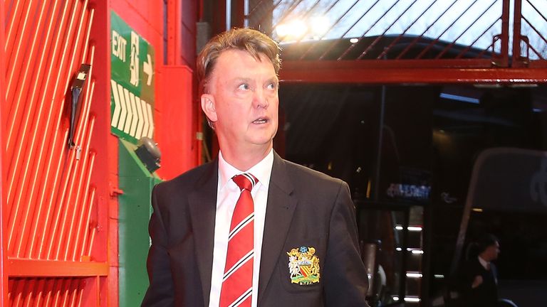 Louis van Gaal is under pressure at Manchester United