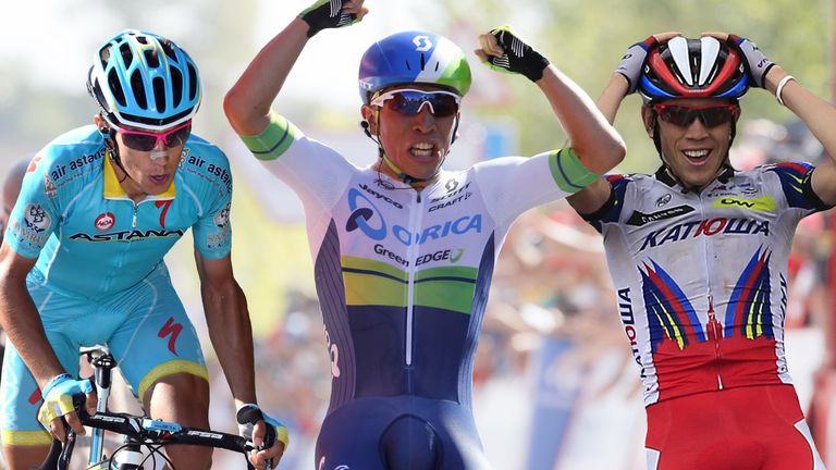 From left, Miguel Angel Lopez, Caleb Ewan and Ilnur Zakarin are among the riders to watch in 2016