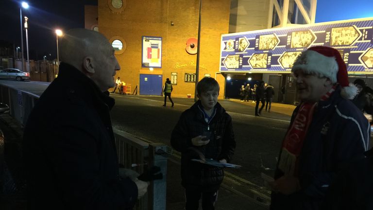 The fans in and around the grounds have been great - spreading Christmas cheer